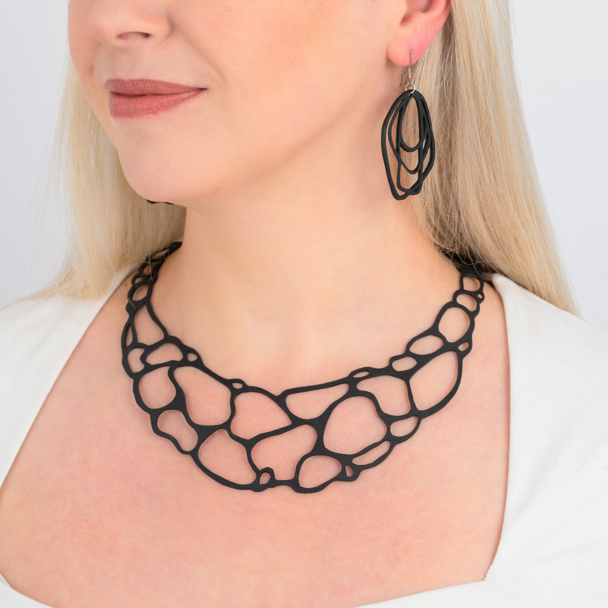 Orion Recycled Rubber Earrings
