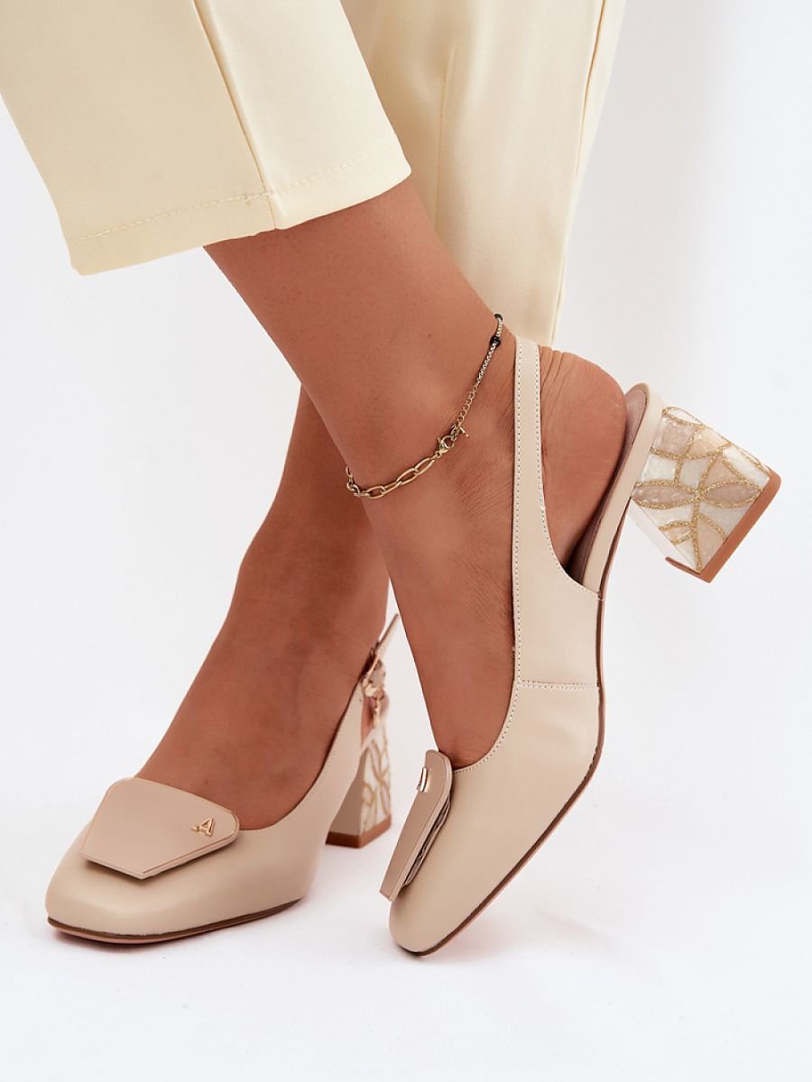 Block heel pumps model 228407 Step in style
